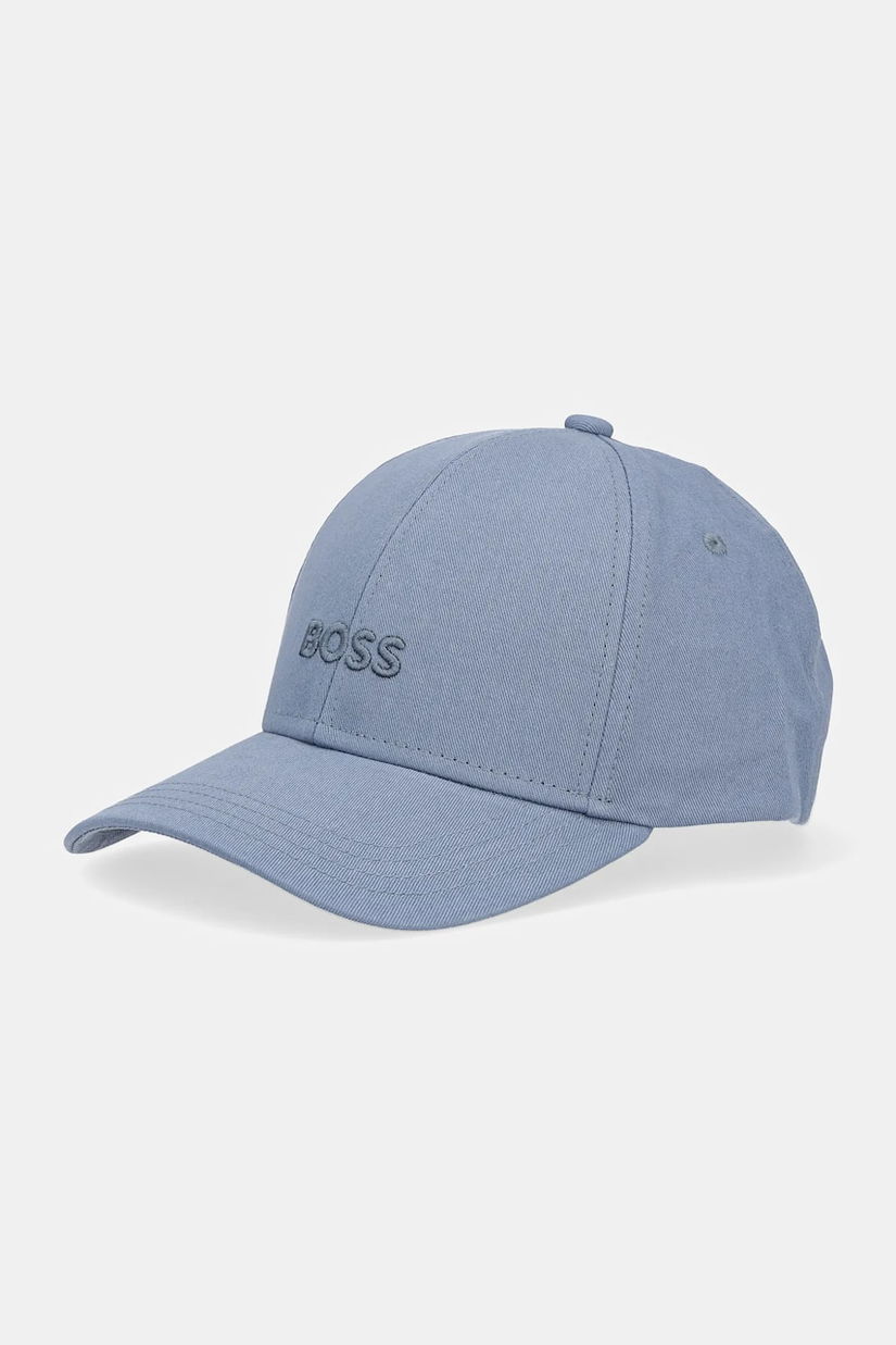 BOSS șapcă de baseball din bumbac culoarea negru, cu imprimeu, 50519889