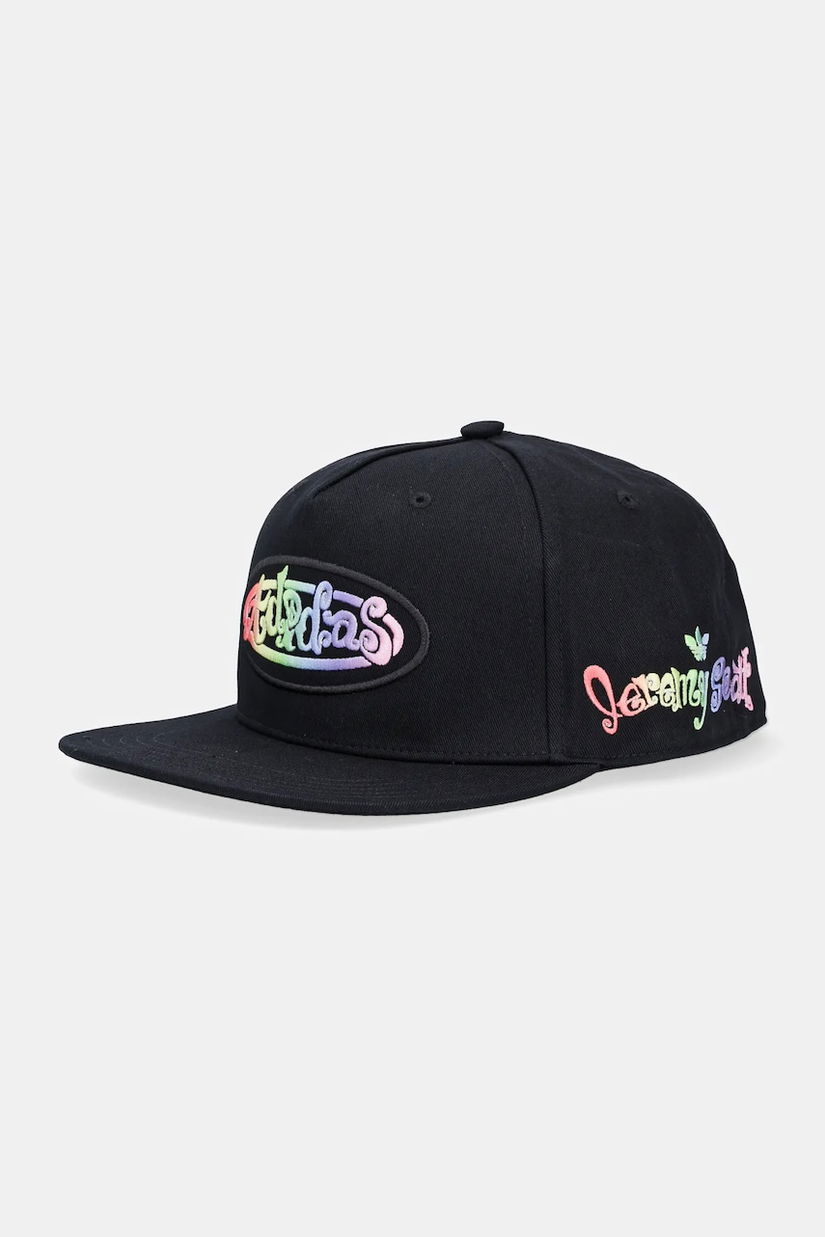 adidas Originals șapcă Pride x Jeremy Scott culoarea negru, cu imprimeu, JW8026