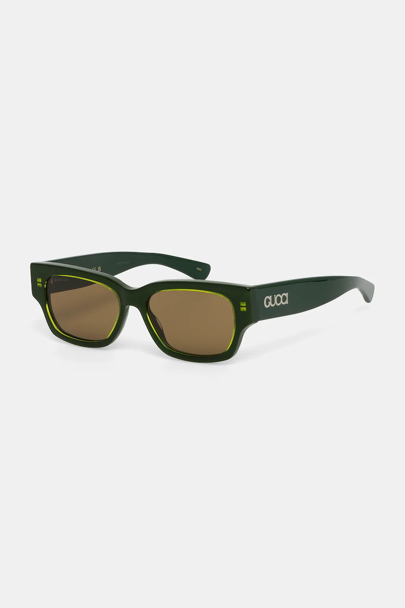 Gucci ochelari de soare culoarea verde, GG1794S