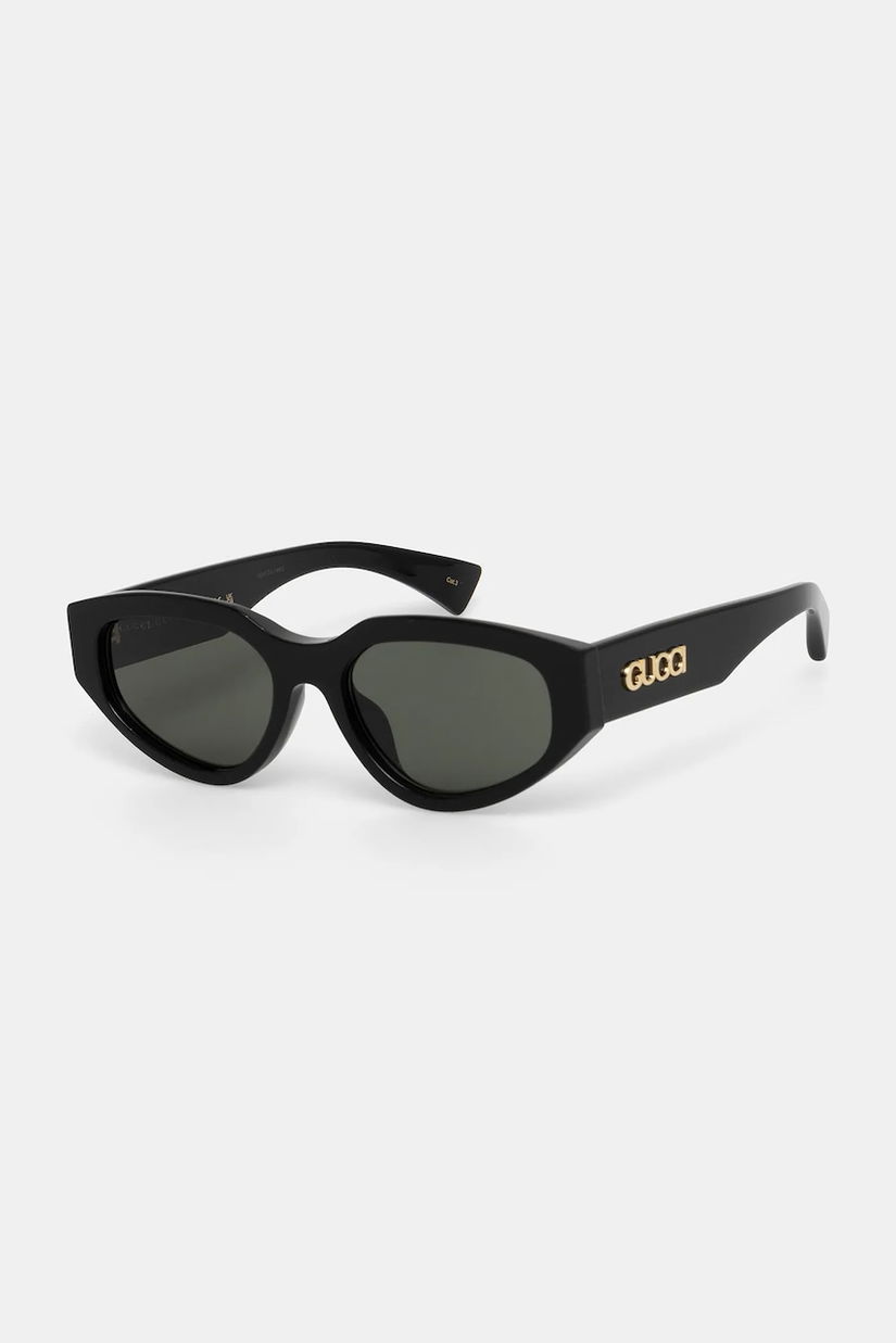 Gucci ochelari de soare culoarea negru, GG1845SA