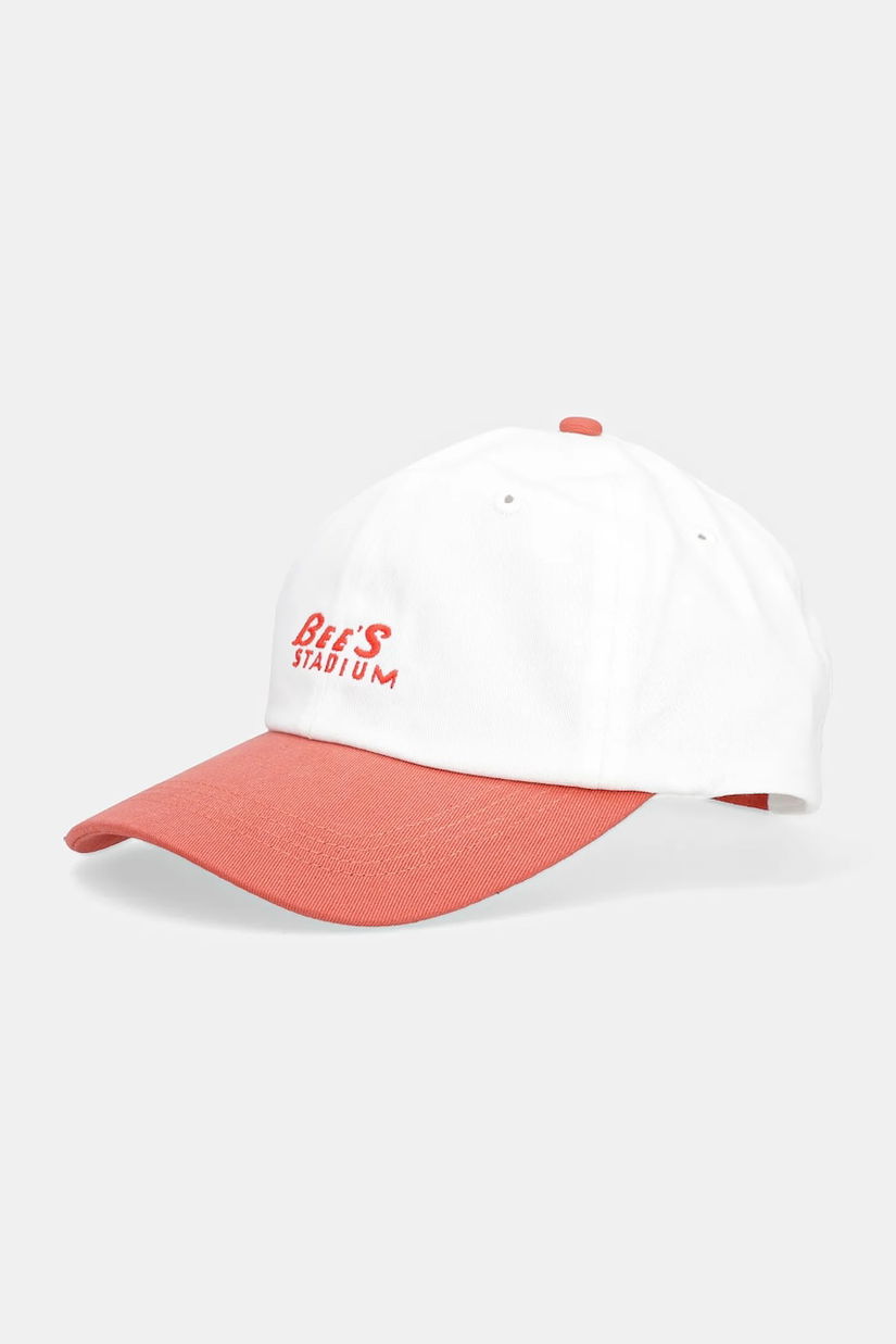 Hummel șapcă de baseball din bumbac culoarea alb, cu imprimeu, 227578