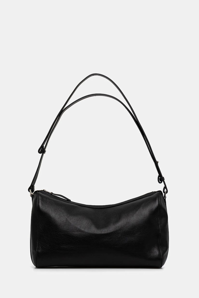 Filippa K geantă de piele culoarea negru, 31595.FK