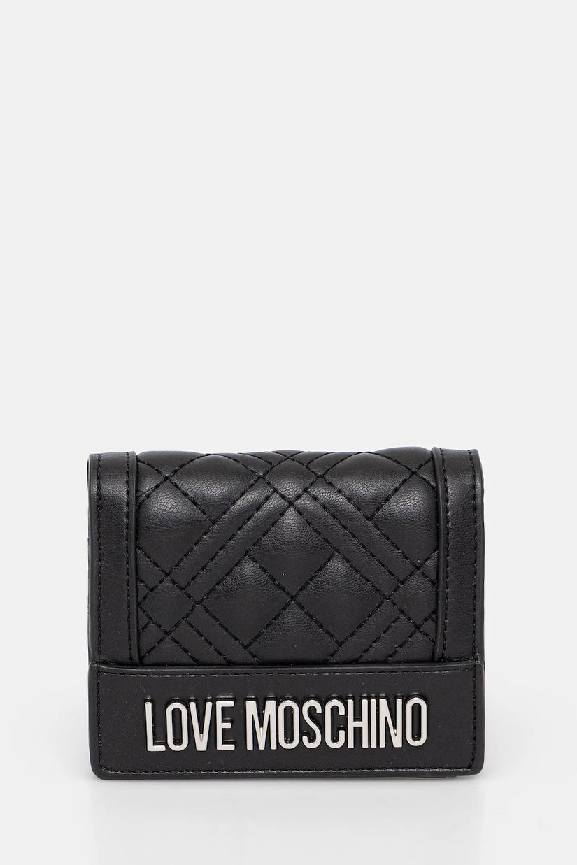 Love Moschino portofel culoarea negru, JC5601PP0MLA000B