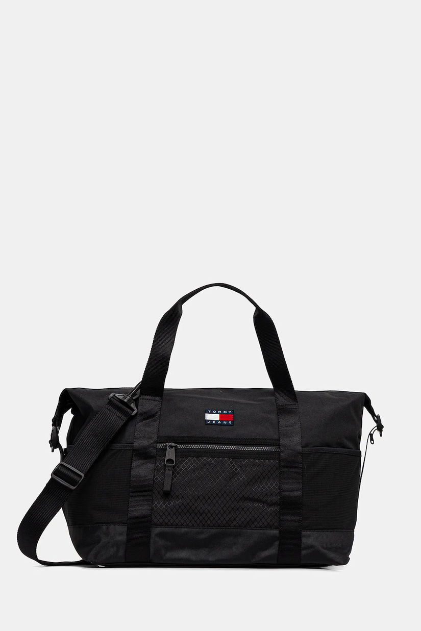 Tommy Jeans geantă culoarea negru, AM0AM13405