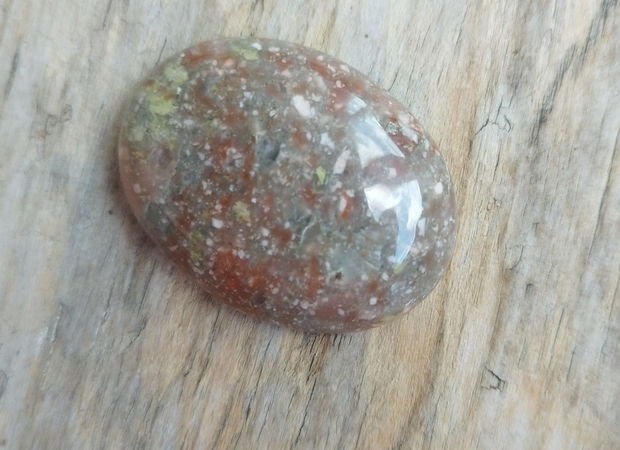 Cabochon jasp riolit, 40x30 mm