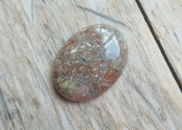 Cabochon jasp riolit, 40x30 mm