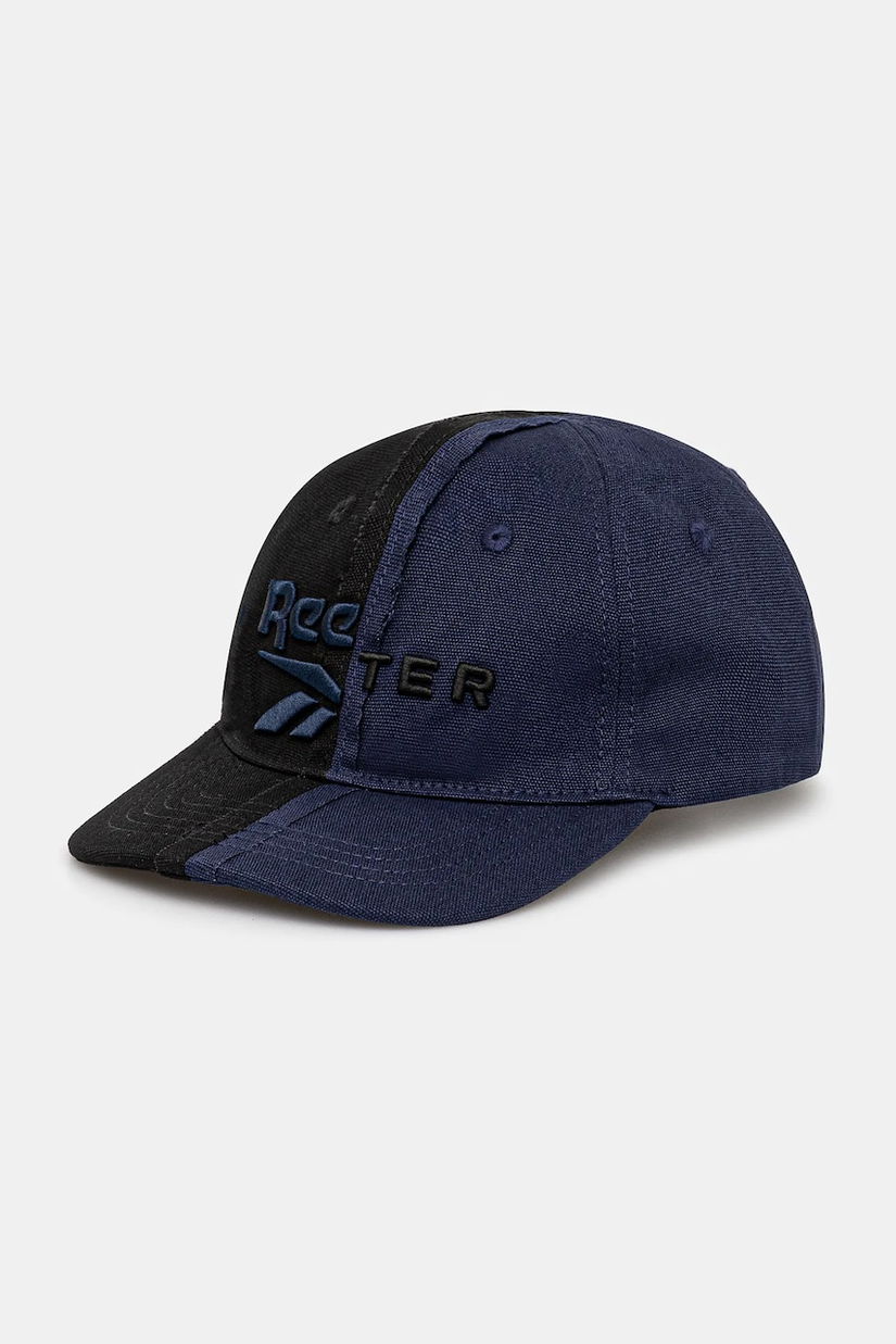 Reebok LTD șapcă de baseball din bumbac Paneled Cap culoarea negru, cu imprimeu, RMLB00BC99FAB0011046