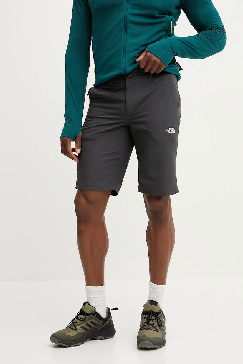 The North Face pantaloni scurți outdoor Tanken culoarea gri, NF0A2S854EN1