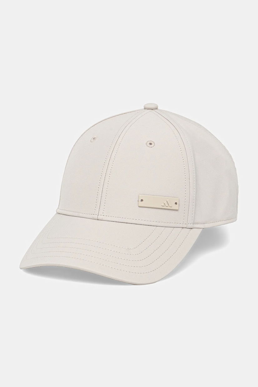 adidas șapcă BB CAP LT MET culoarea bej, uni, JF8487