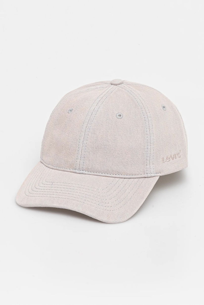 Levi's șapcă de baseball din denim culoarea roz, uni, D7923-0009
