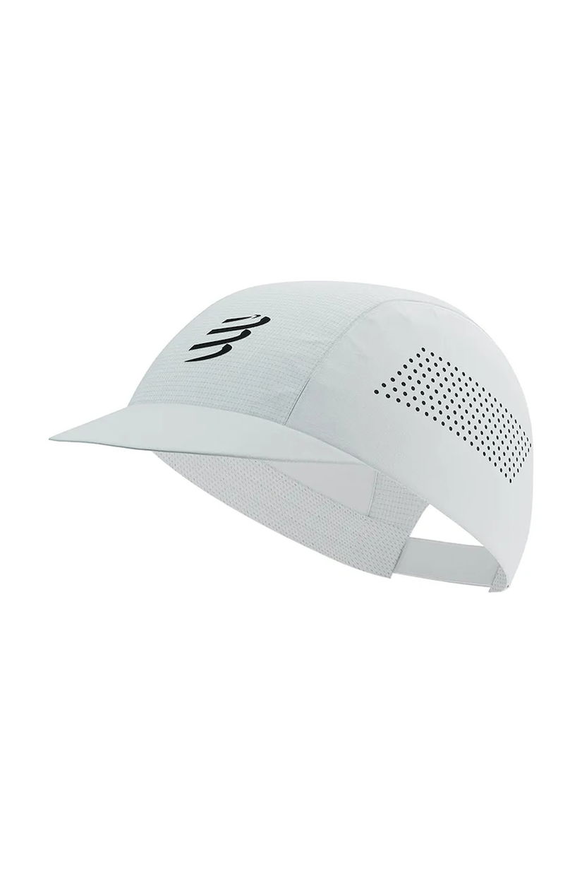 Compressport șapcă Pro Racing culoarea alb, uni, XHWU732