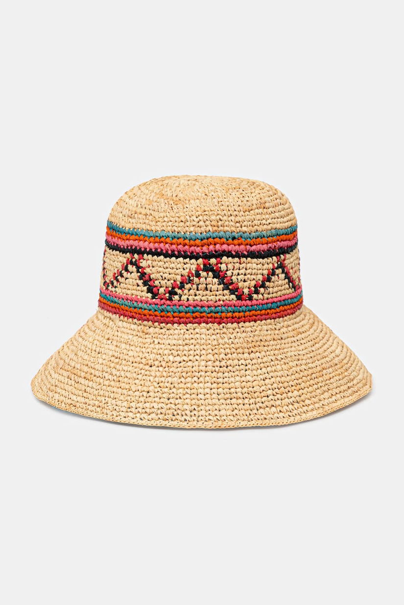 Answear Lab pălărie Handmade culoarea bej