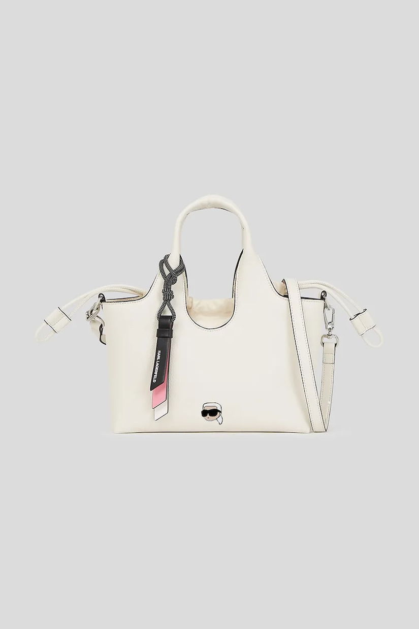 Karl Lagerfeld geantă culoarea alb, A3W30098