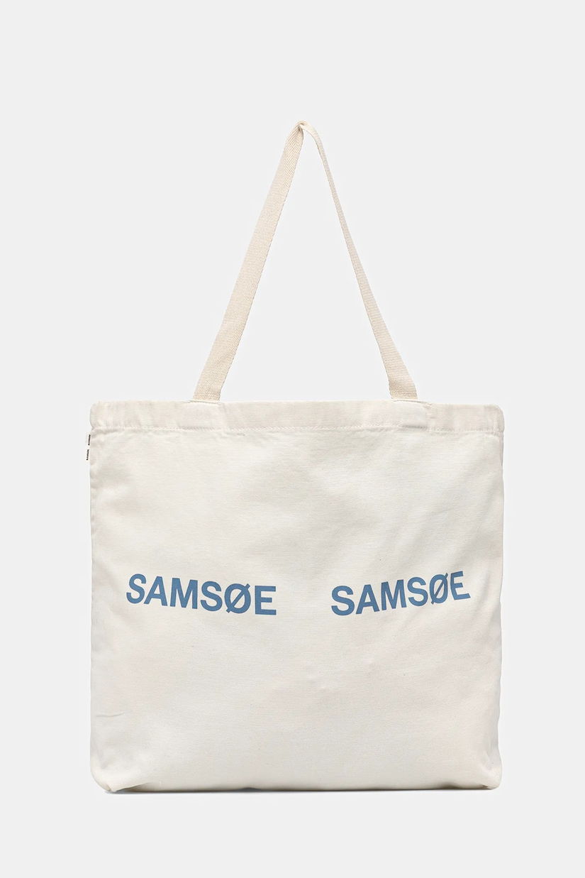Samsoe Samsoe geantă FRINKA culoarea bej, F20300113