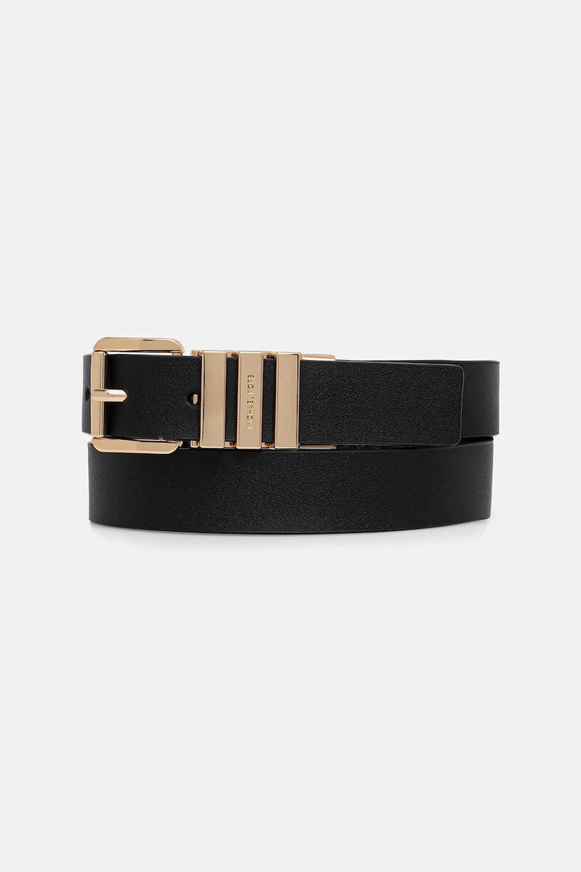 MICHAEL Michael Kors curea cu două fețe culoarea negru, 559179
