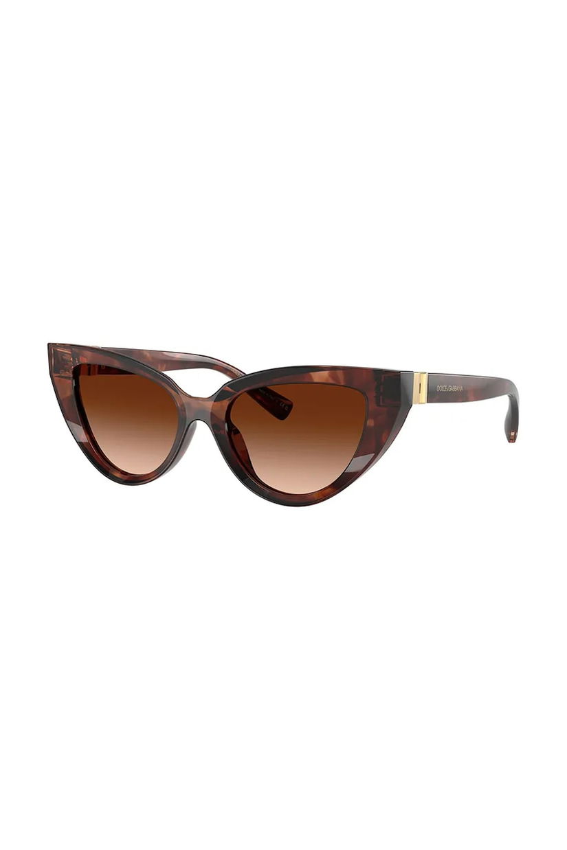 Dolce & Gabbana ochelari de soare culoarea maro, 0DG4497