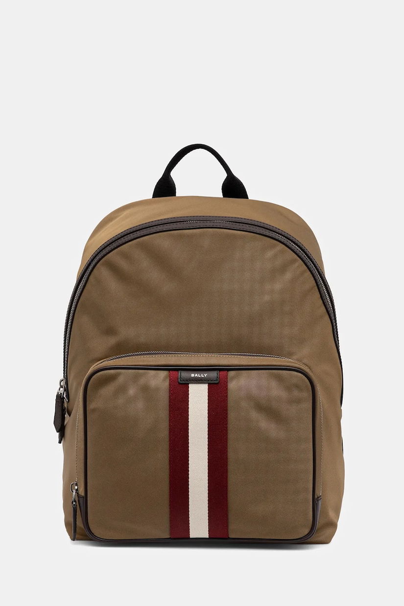 Bally rucsac barbati, culoarea bej, mare, neted, MAK03U