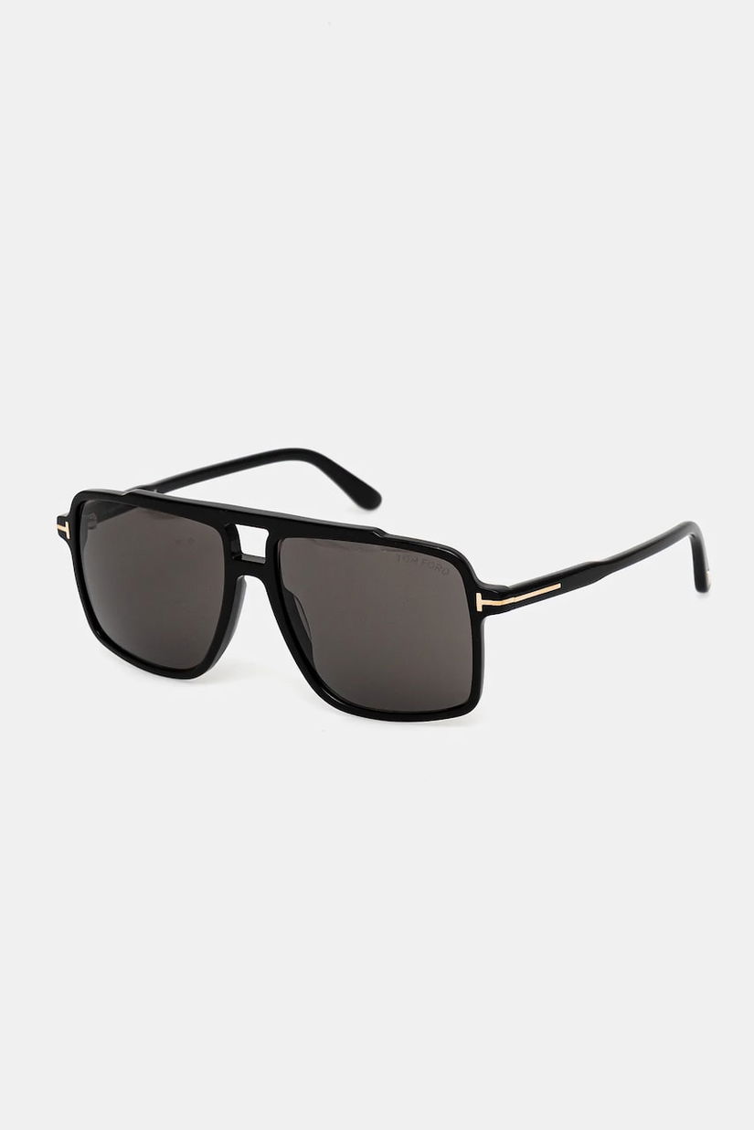 Tom Ford ochelari de soare Kemp culoarea negru, FT1177_5901A
