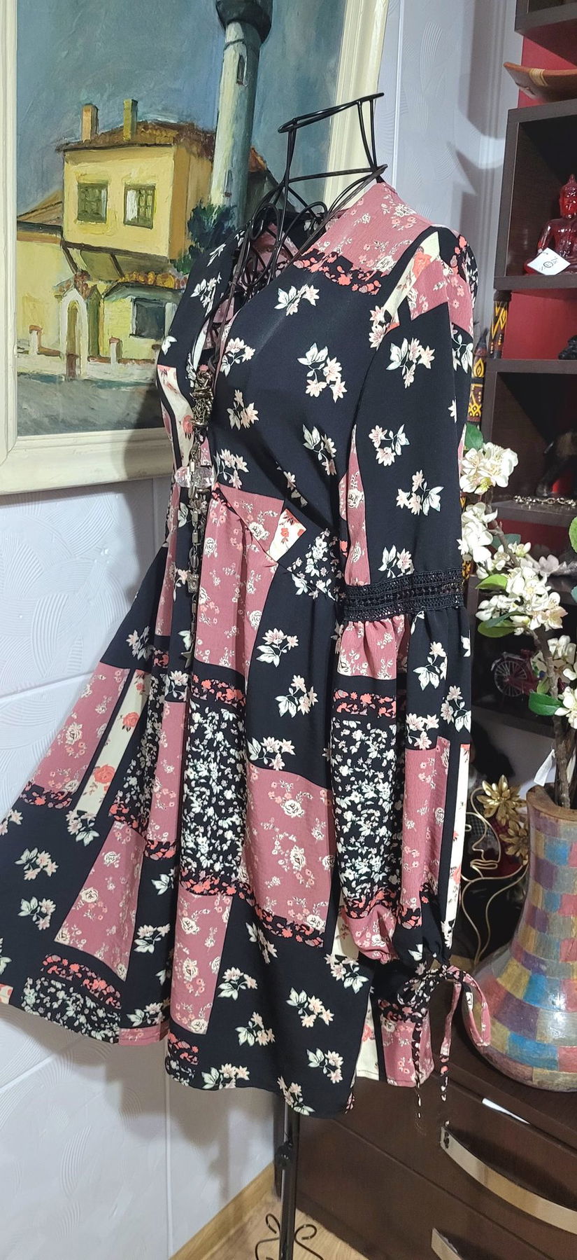 Rochie dublu voal mărime 44