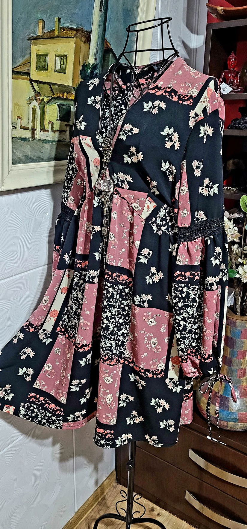Rochie dublu voal mărime 44
