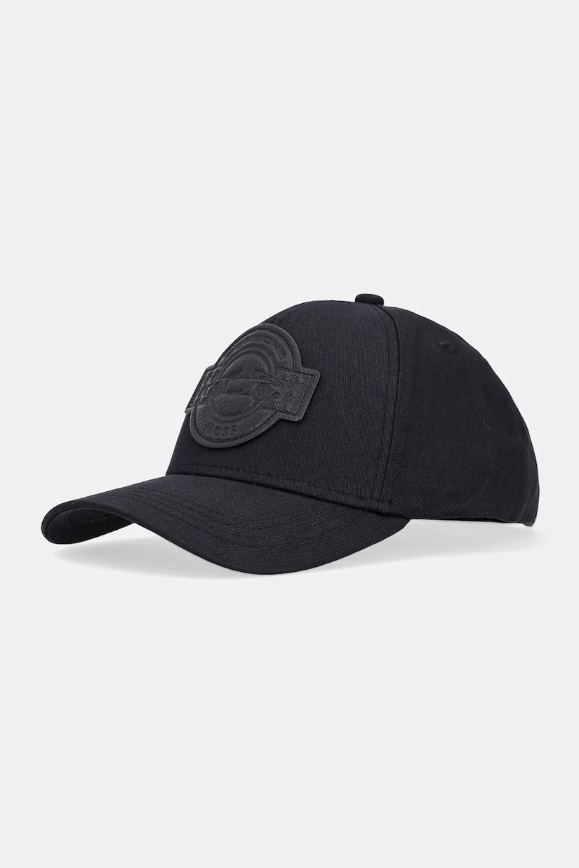 BOSS șapcă de baseball din bumbac culoarea negru, cu imprimeu, 50547041