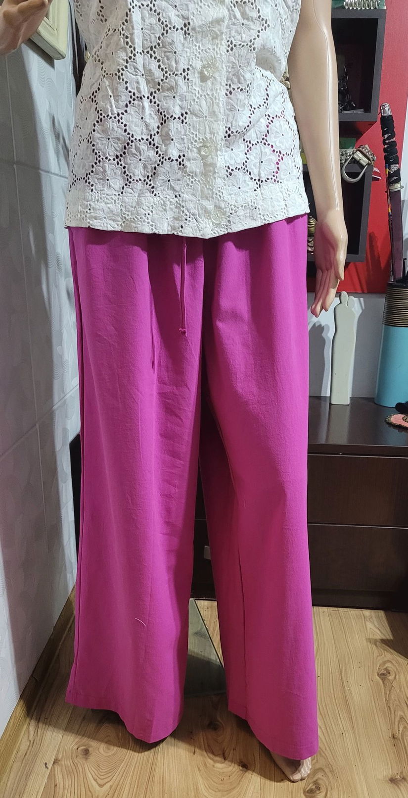 Pantalon modern din bumbac 42-46