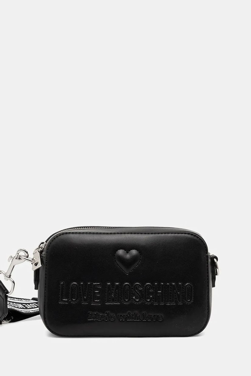 Love Moschino geantă culoarea negru, JC4220PP0MKF000B
