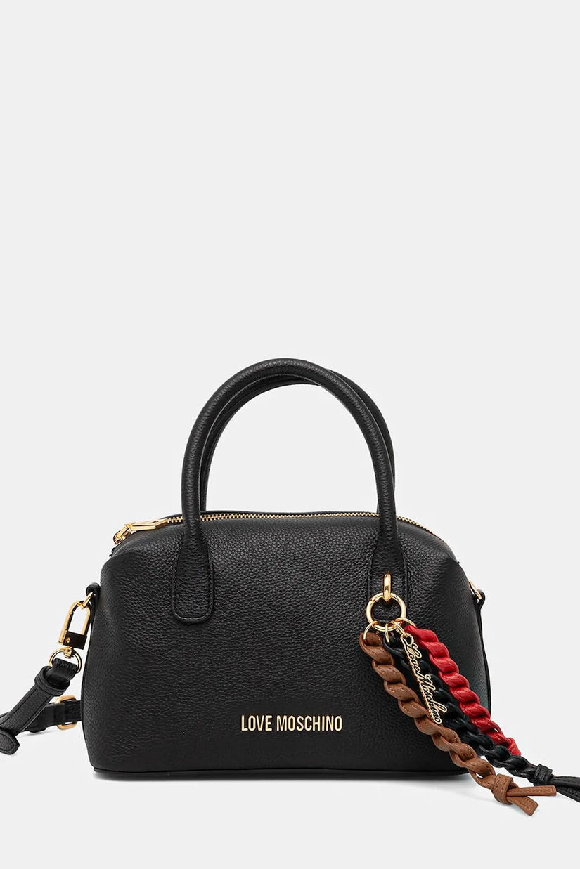Love Moschino geantă culoarea negru, JC4305PP0MK1100A