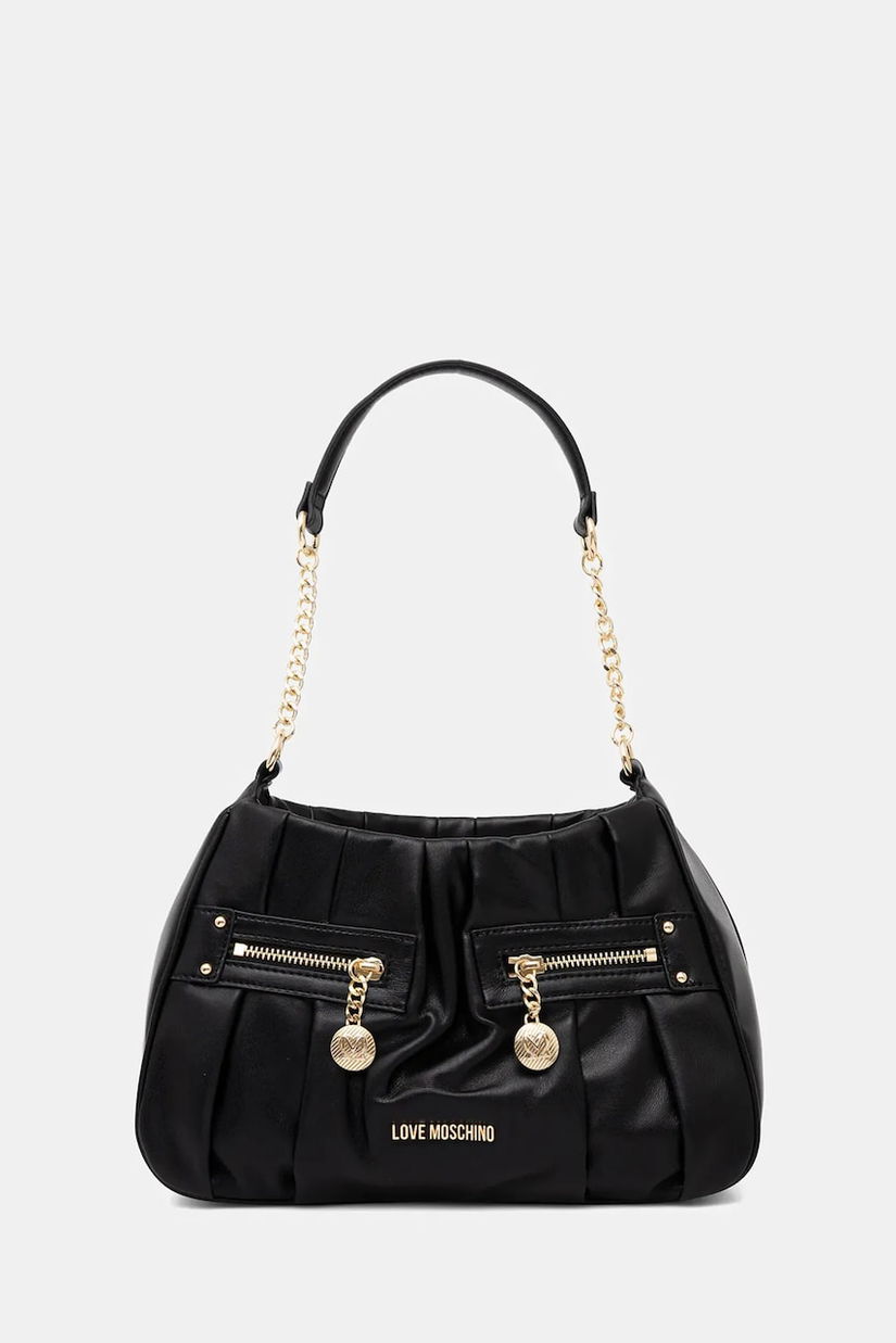 Love Moschino geantă culoarea negru, JC4214PP0MKB0000