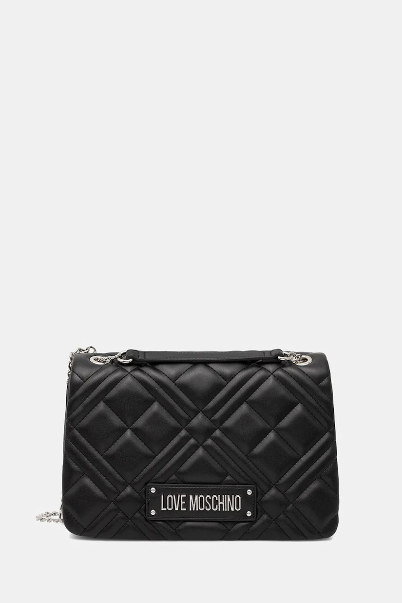 Love Moschino geantă culoarea negru, JC4153PP0MLA000B