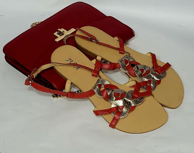 Set geanta și sandale cod a3