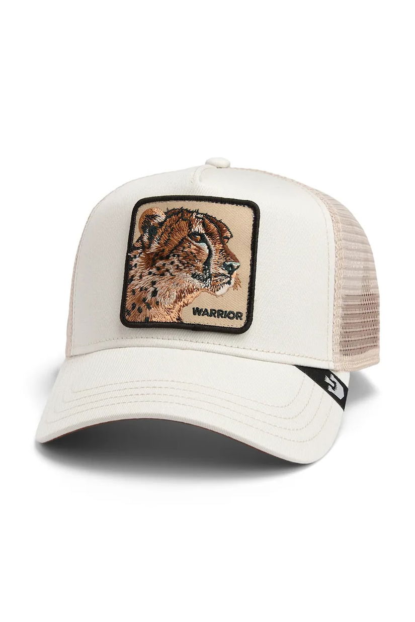 Goorin Bros șapcă The Warrior Cheetah culoarea bej, cu imprimeu, 101-1754