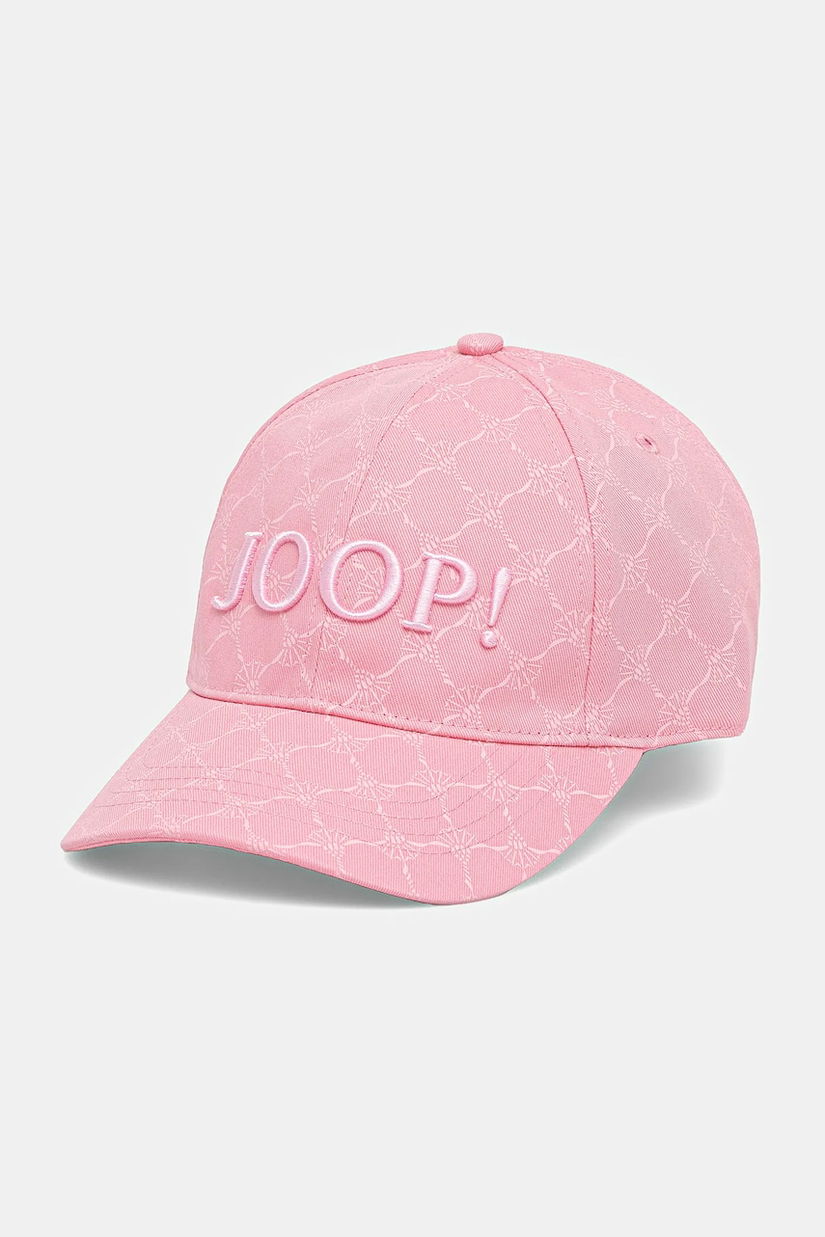 Joop! șapcă de baseball din bumbac culoarea bej, modelator