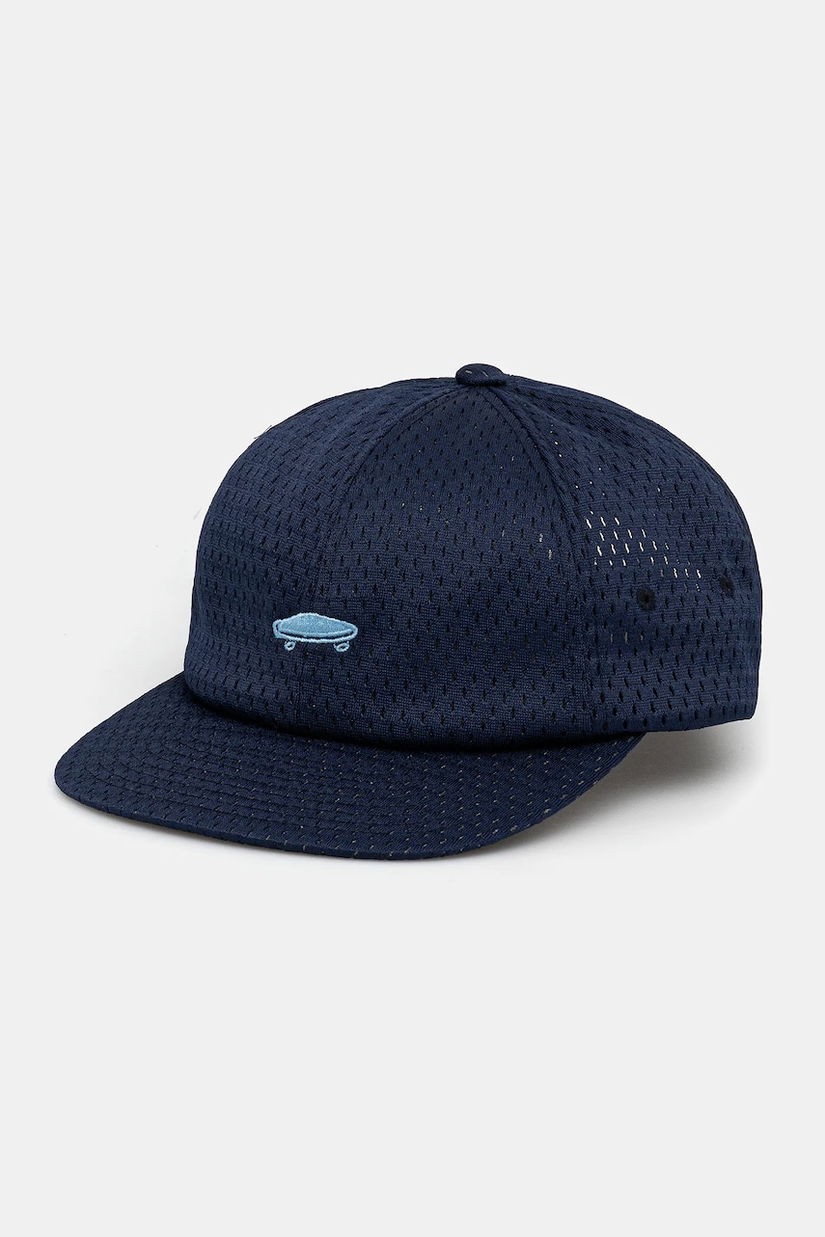 Vans șapcă culoarea bleumarin, cu imprimeu, VN000YXKJDU1