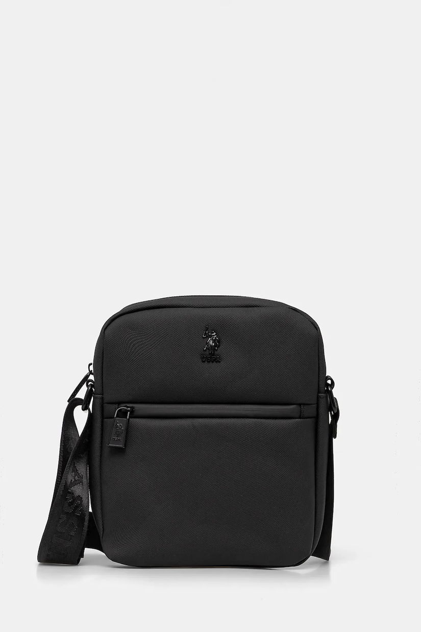 U.S. Polo Assn. borsetă Arrowhead culoarea negru, BEUA38740MPO