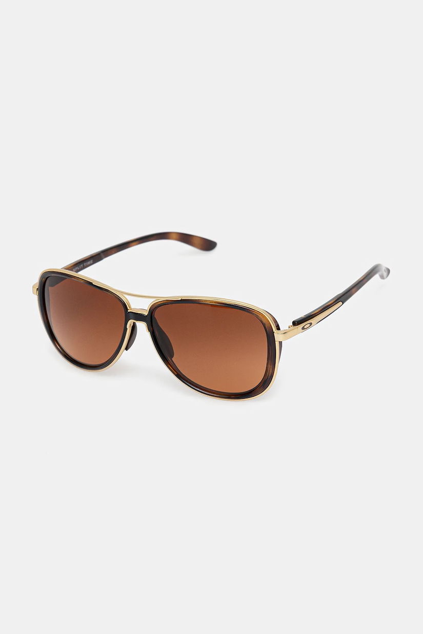 Oakley ochelari de soare culoarea maro, OO4129-1859
