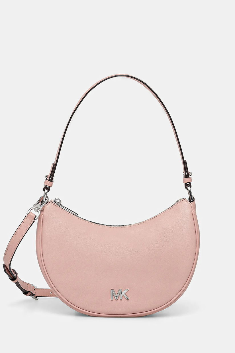 MICHAEL Michael Kors poșetă de piele culoarea roz, 32S5S8QU1L