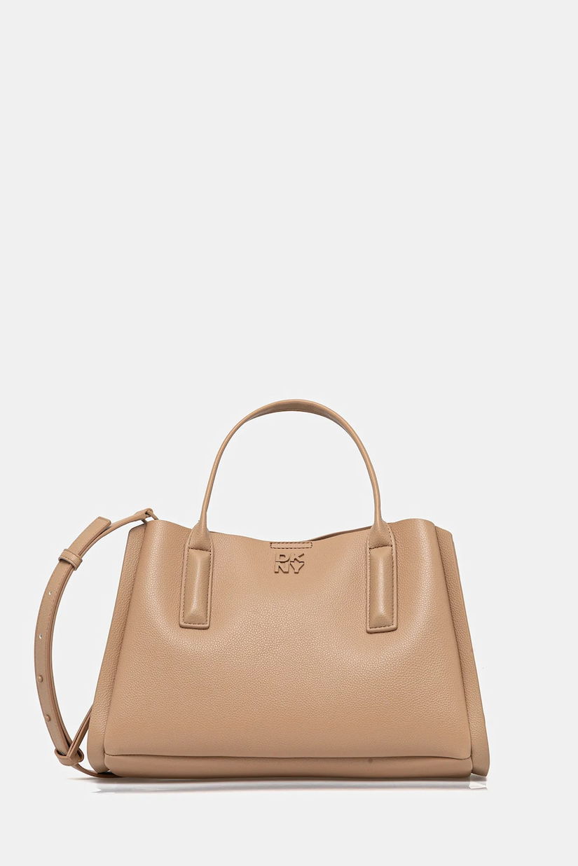 Dkny poșetă culoarea bej, R51DAI98
