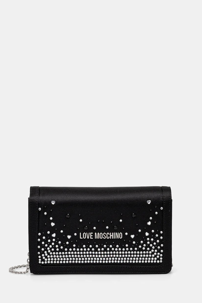 Love Moschino geantă culoarea negru, JC4250PP0MKQ100A
