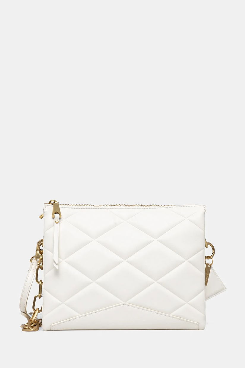 Aldo geantă SOFTQUILT culoarea alb, 14009898