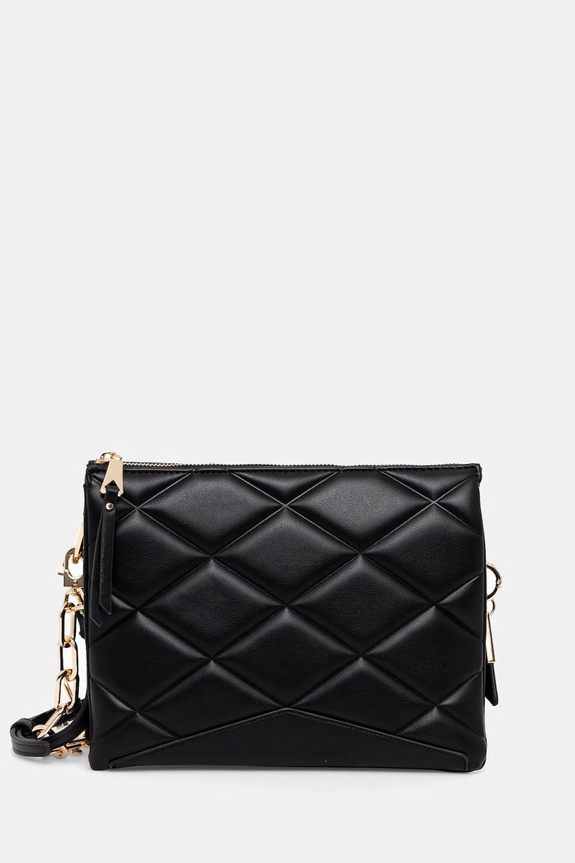 Aldo geantă SOFTQUILT culoarea negru, 14009905