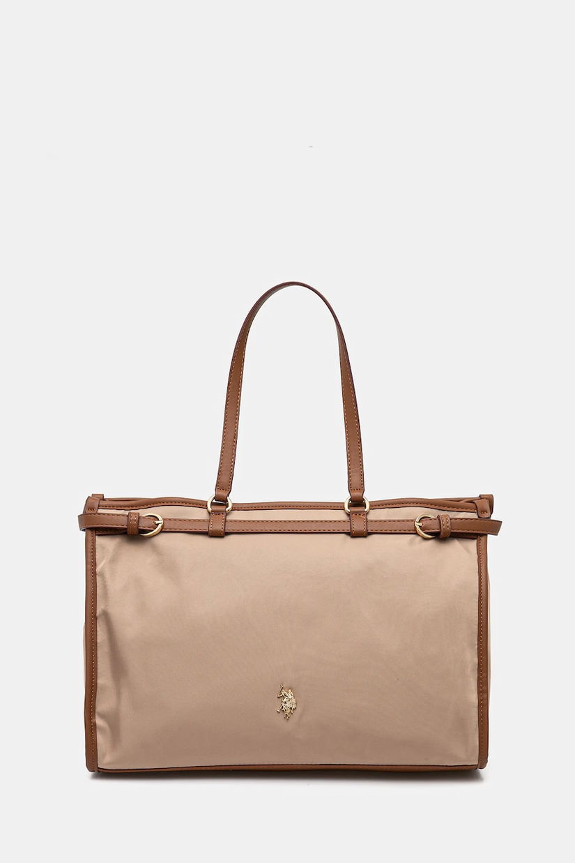 U.S. Polo Assn. geantă Houston culoarea maro, BEUHU8682WZC