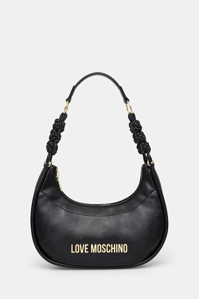 Love Moschino geantă culoarea negru, JC4237PP0MKL0000