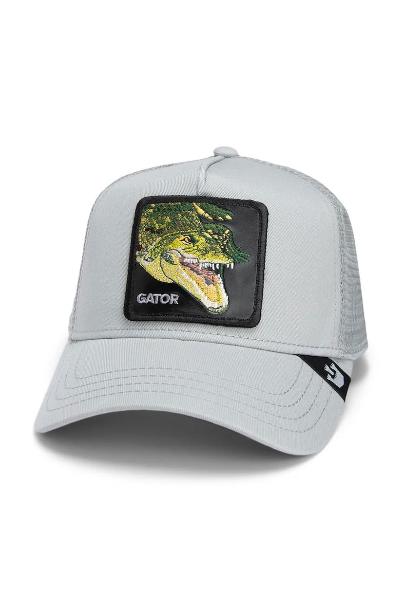 Goorin Bros șapcă Swamp Monster culoarea gri, cu imprimeu, 101-2123