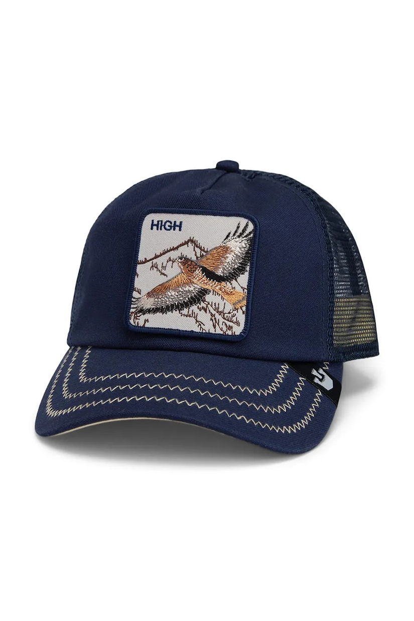 Goorin Bros șapcă Flying High culoarea bleumarin, cu imprimeu, 101-2119