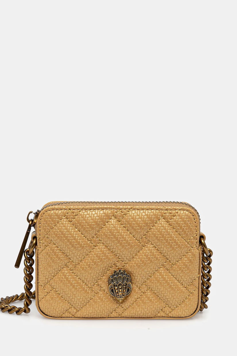 Kurt Geiger London geantă KENSINGTON culoarea galben, 3530149979