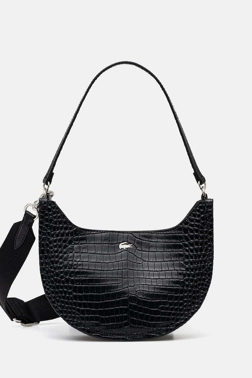 Lacoste geantă culoarea negru, NF4980KL