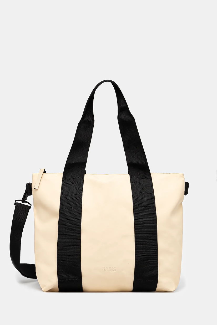 Rains geantă Tote Bag Micro W3 culoarea galben, 14180