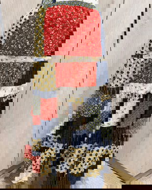 SUPERBA FUSTA CHANTELLE  MODEL PATCHWORK MARIME XL