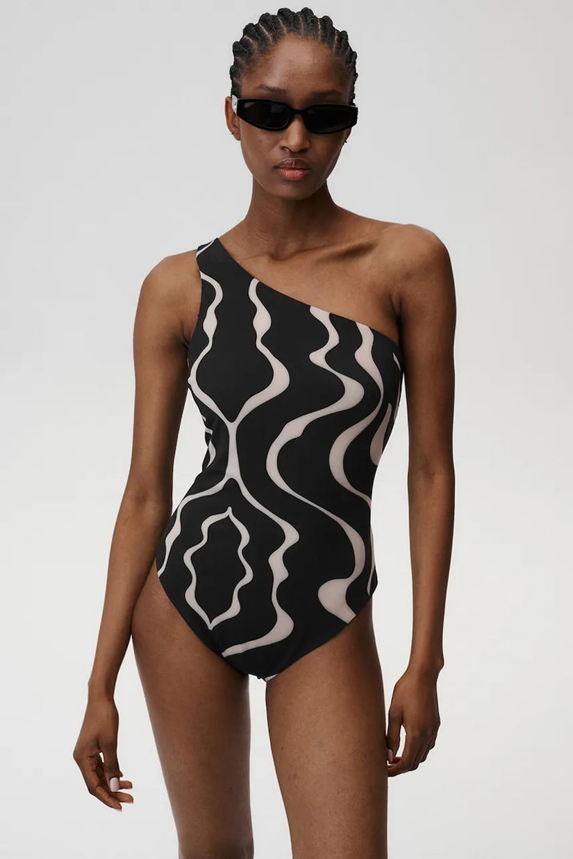 Undress Code costum de baie dintr-o bucată About You Swimsuit culoarea negru, cupa moale, 940
